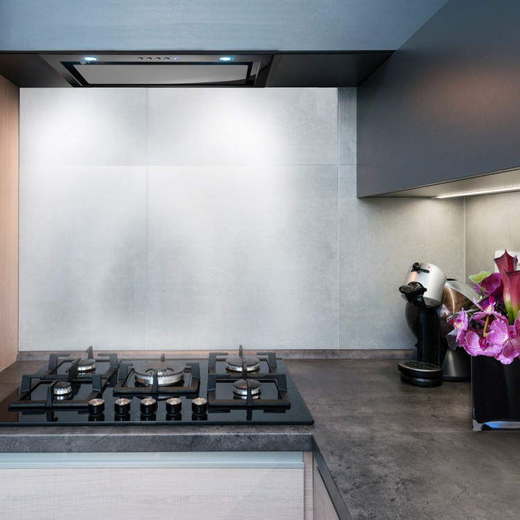 72cm Canopy Extractor Hood With Led Lights Black Glass Luxair 72cm Canopy Extractor Hood With Led Lights Black Glass